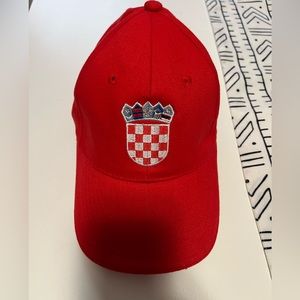 Croatia Baseball Cap Red One Size